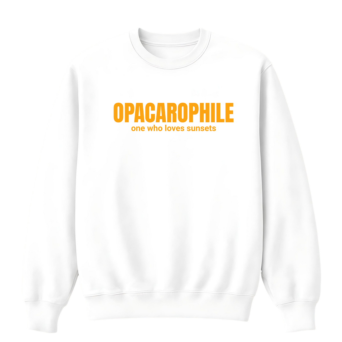 OPACAROPHILE Sweatshirt | Sunset Lover