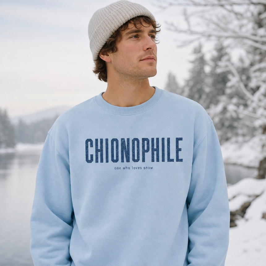 CHIONOPHILE Sweatshirt | Snow Lover