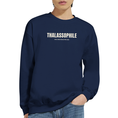 THALASSOPHILE Sweatshirt | Ocean Lover Crewneck | One Who Loves the Sea